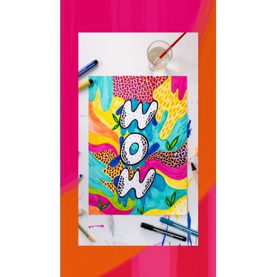 STABILO Pen 68 Max Arty - 12 Feutres pointe large biseautée - couleurs assorties