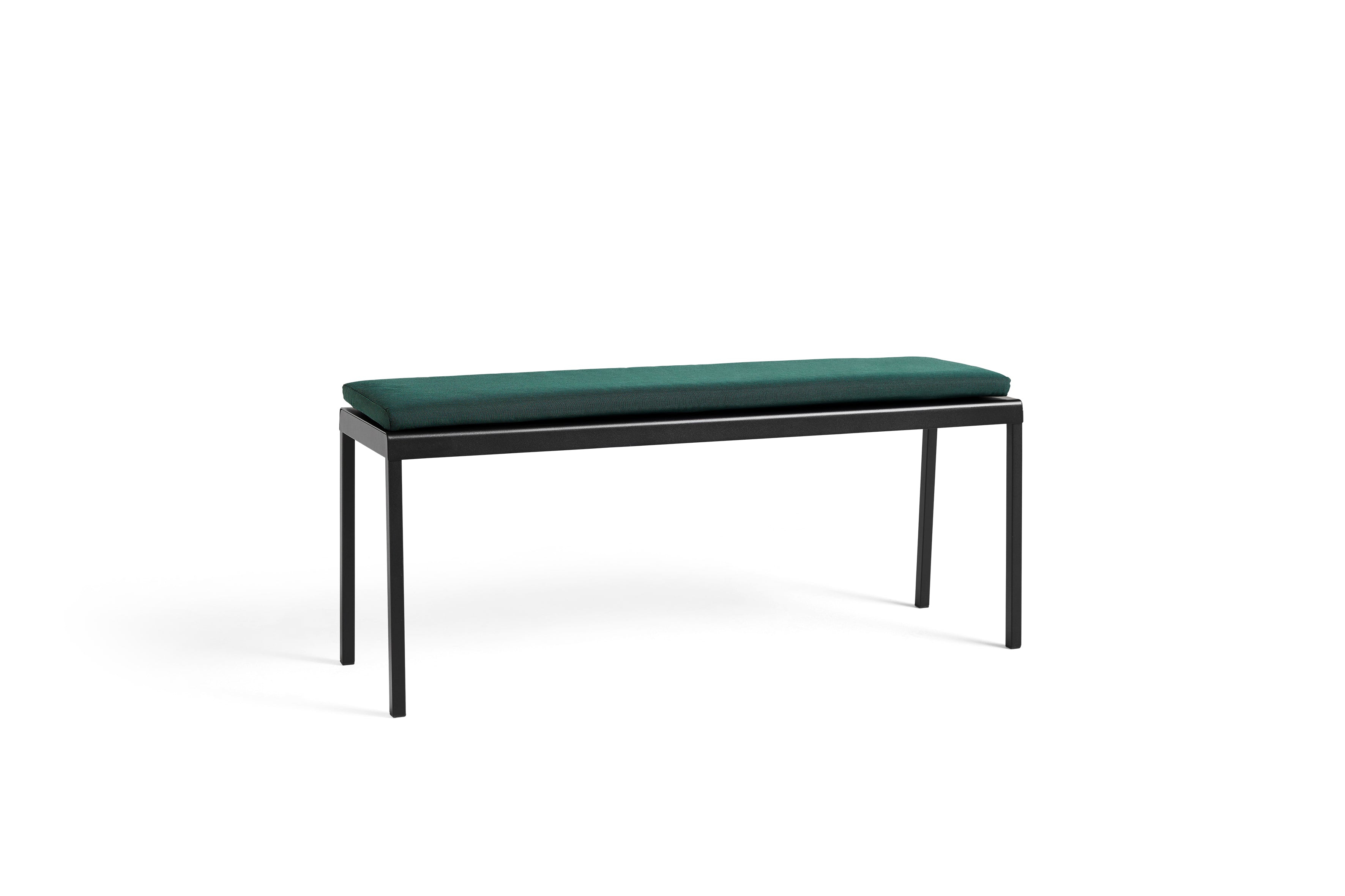 HAY  Balcony bænk havehynde, L119,5 cm. - Palm Green