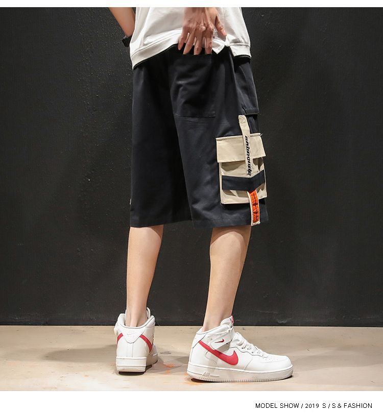 Derbundy - Cargoshorts met wijde pijpen