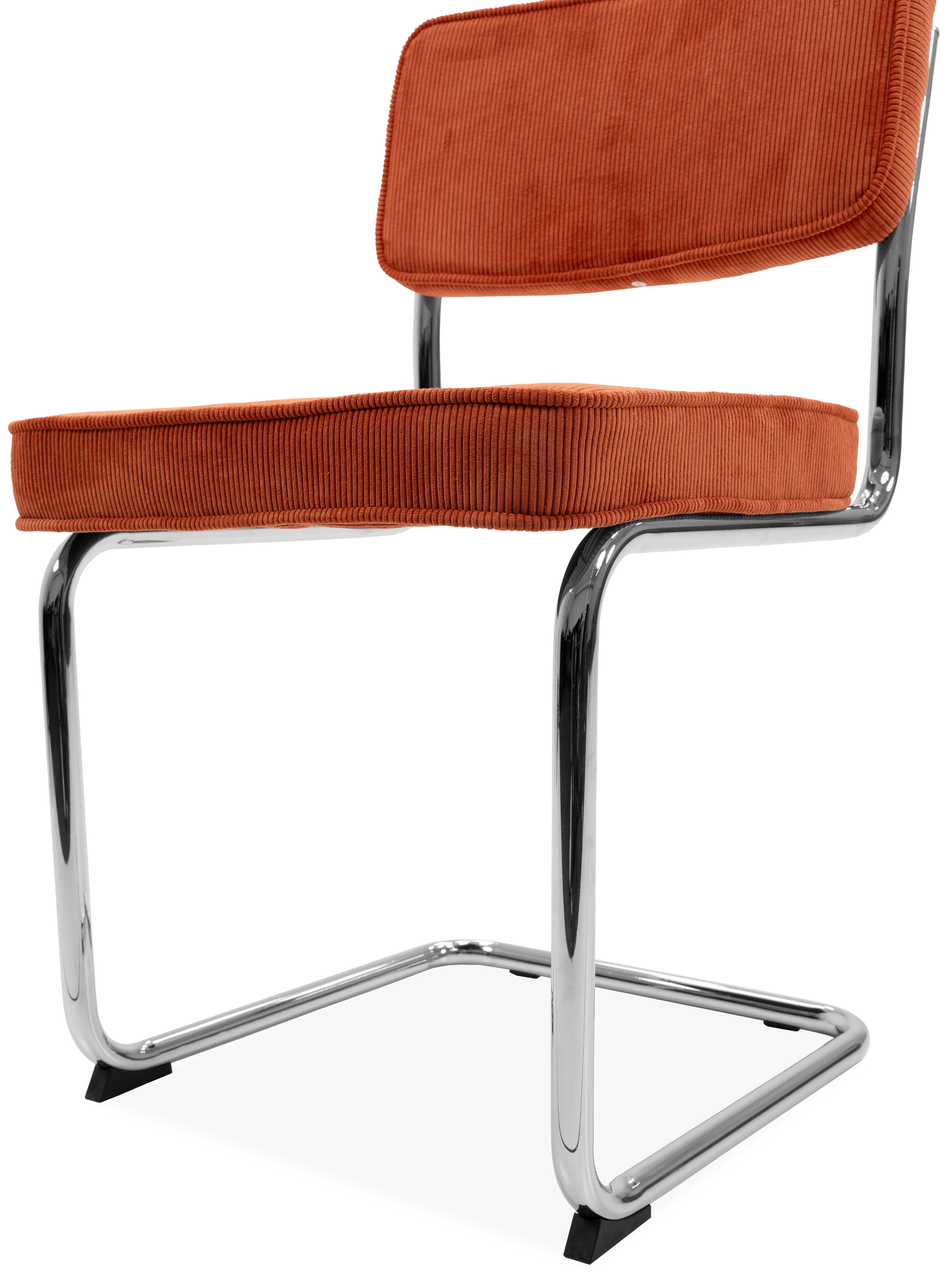 Eetstoel Oranje Yin B48 x D48 x H85 cm