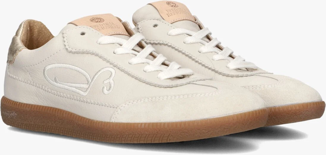 FRED DE LA BRETONIERE beige fred de la bretoniere lage sneakers pearl sign