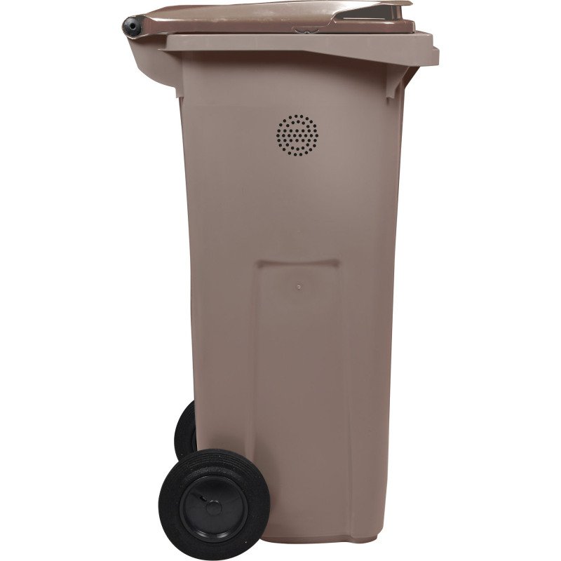 Conteneur à biodéchets 2 roues 120 litres Korok Rossignol