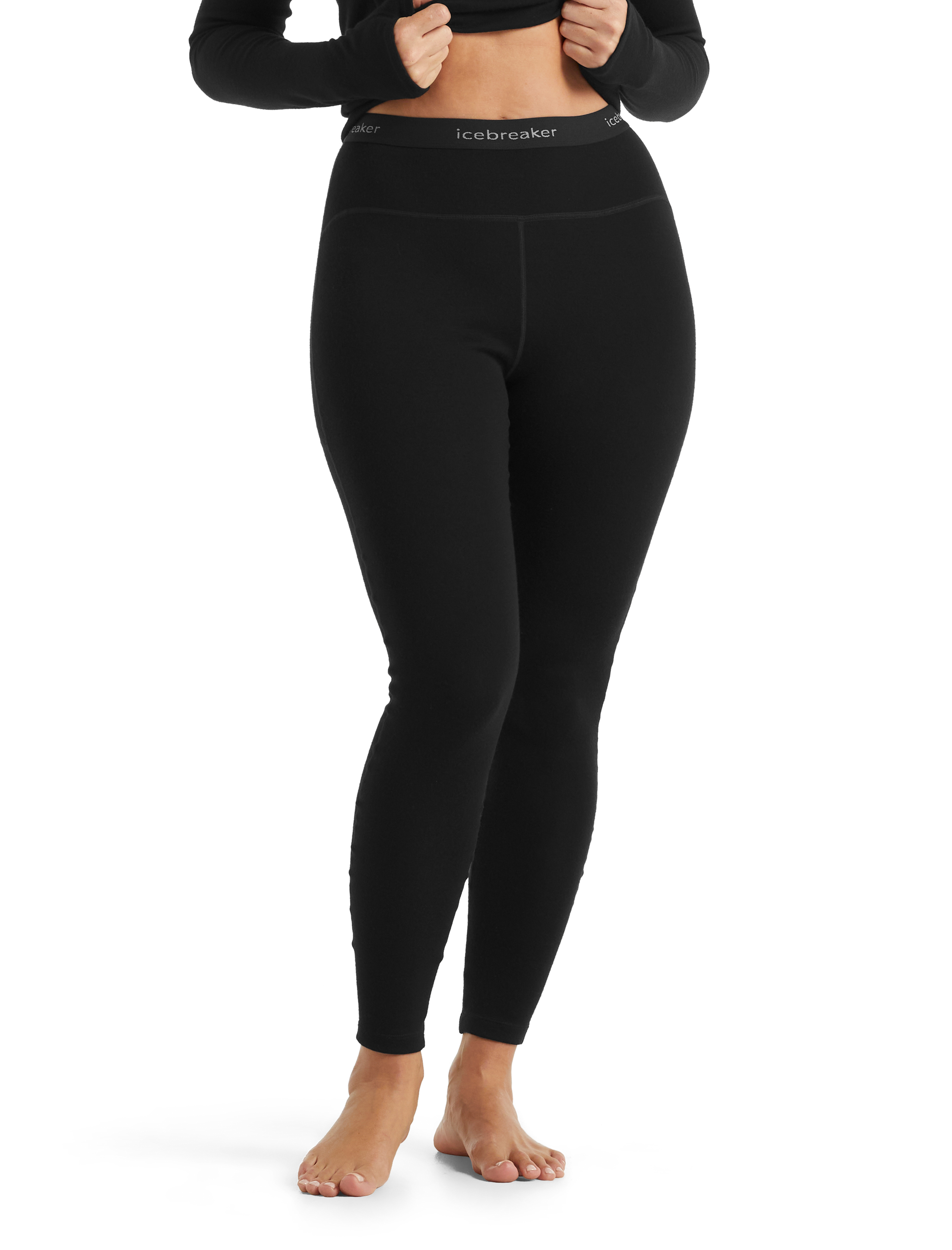 300 MerinoFine Thermal Leggings Dame IB001/Black