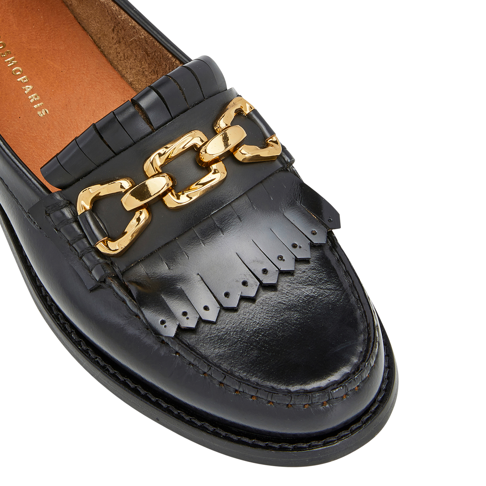 PAULE - Mocassins en cuir | Noir