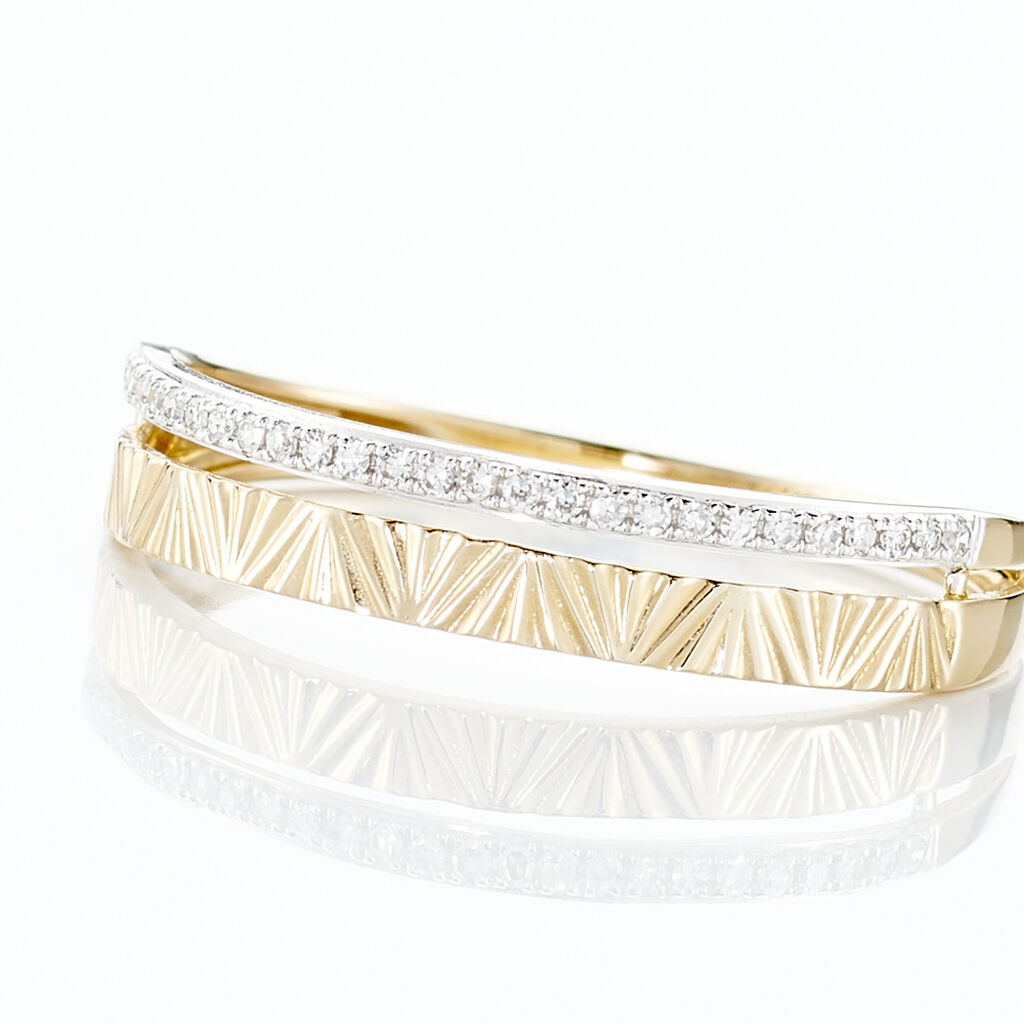 Bague Belinda Or Jaune Diamant
