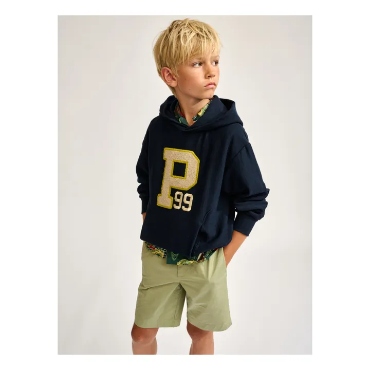 Bellerose Hoodie Fahy | Bleu nuit