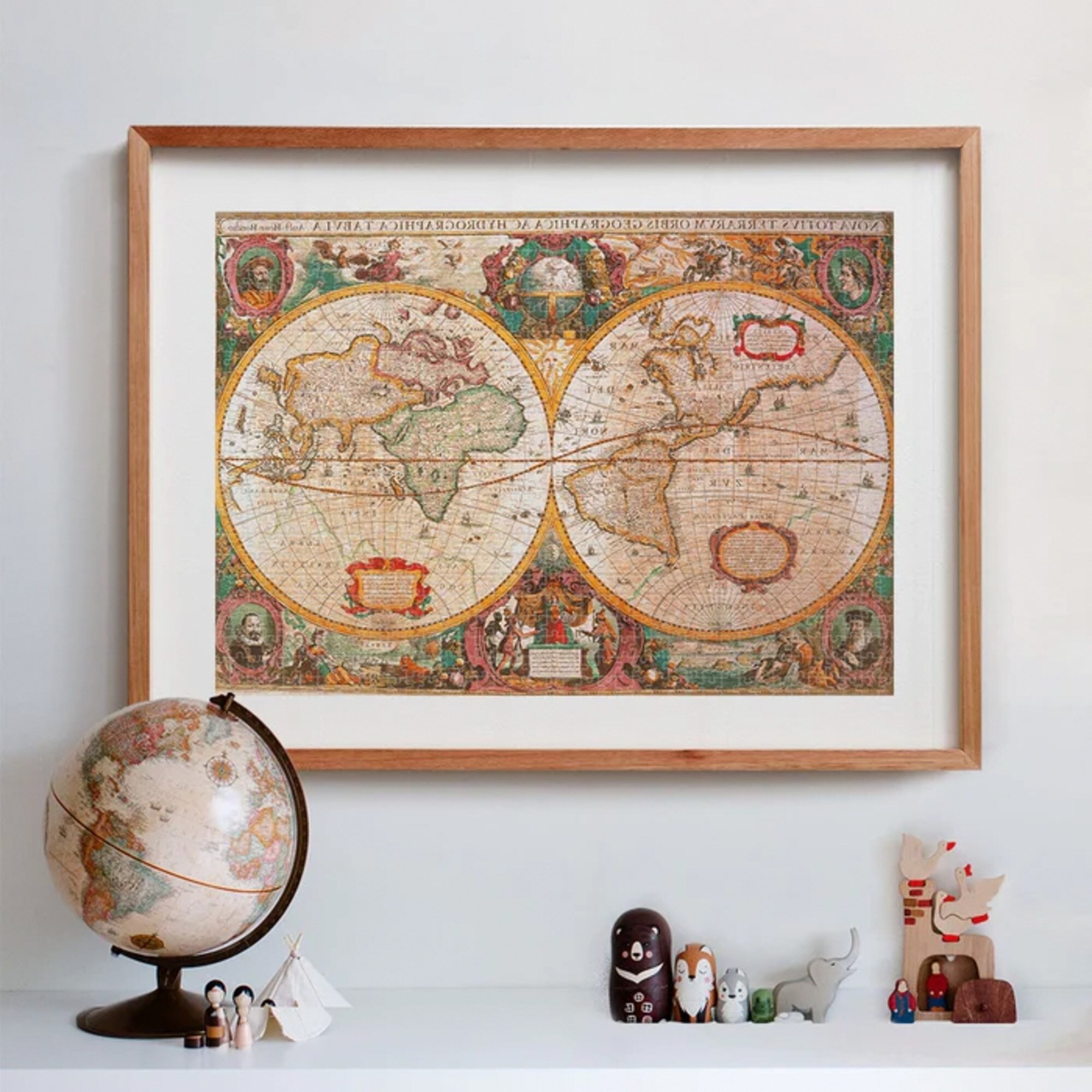 Clementoni Puzzle High Quality Collection - Antike Karte