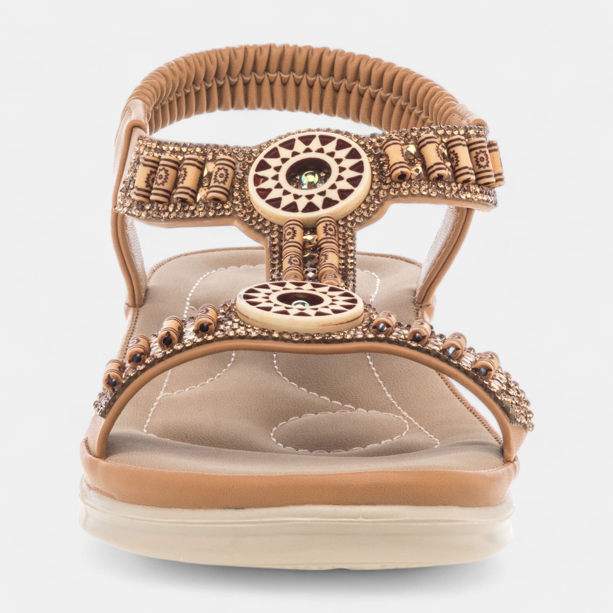 Sandales Femme camel
