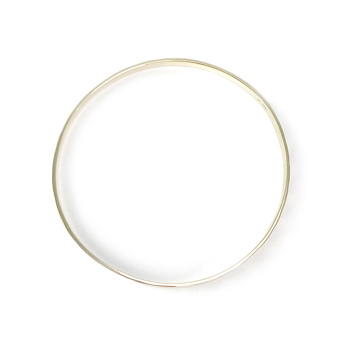Jonc d'occasion or 585 jaune diamètre 6,5 cm