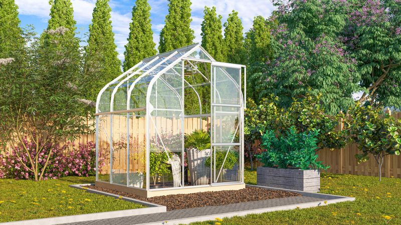 Vitavia - Orion Tuinkas - Groen - Polycarbonaat - 2,31m Hoog