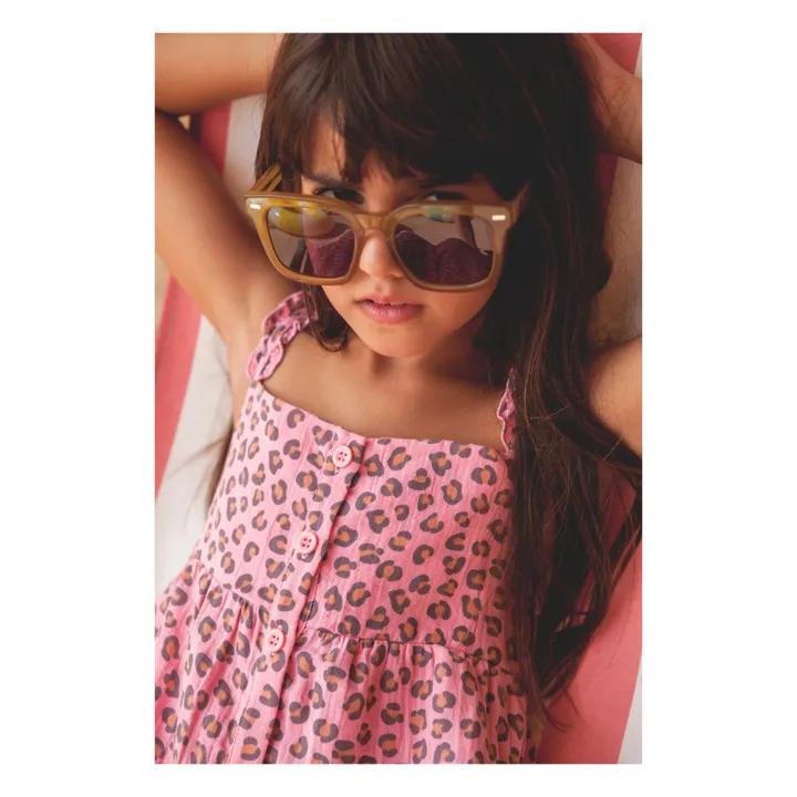 Marlot Paris Robe Luz Léopard | Rose