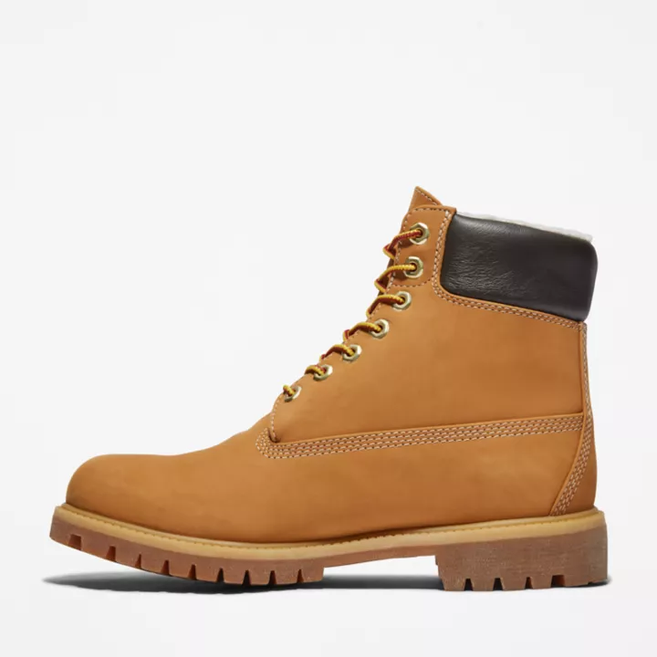 6-inch Boot d'hiver imperméable Timberland Premium pour homme en jaune