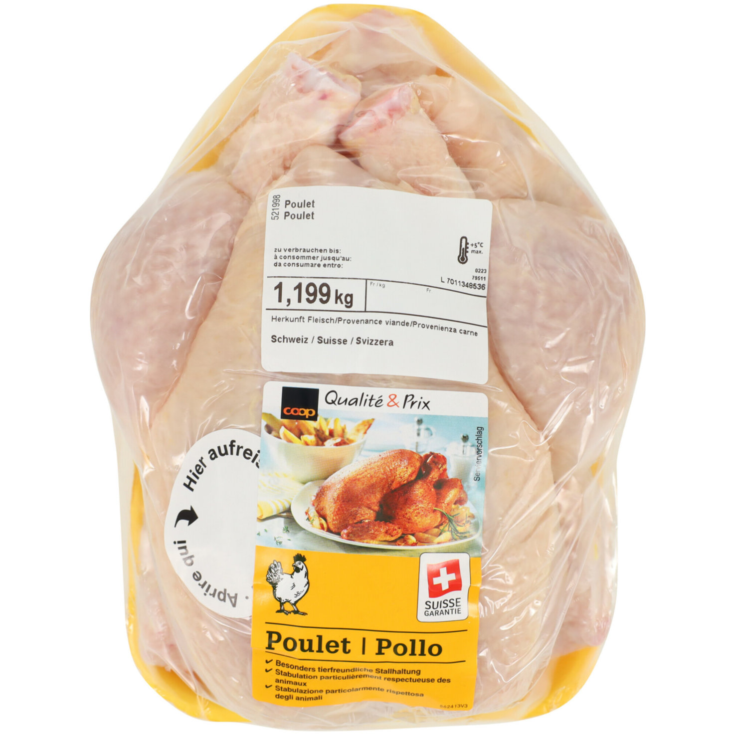 Poulet ca. 1150g