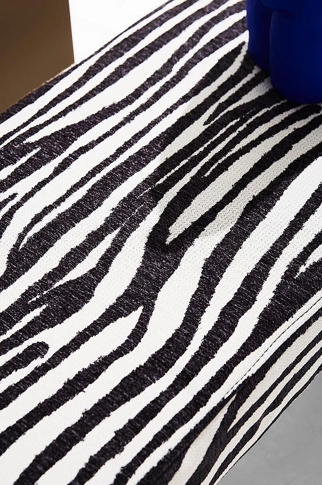 Odette bänk zebra 120 cm