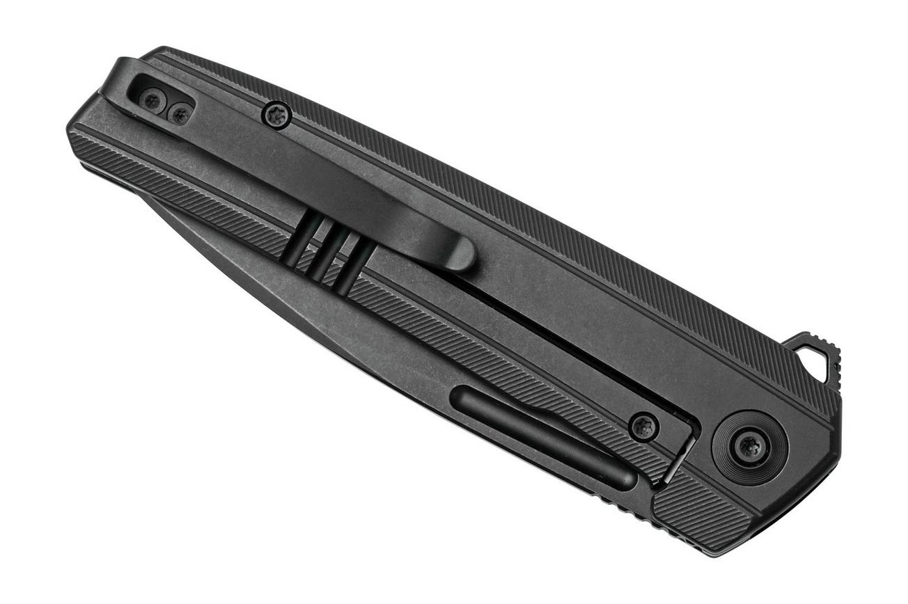 WE Knife Speedster WE21021B-2, Black Titanium zakmes