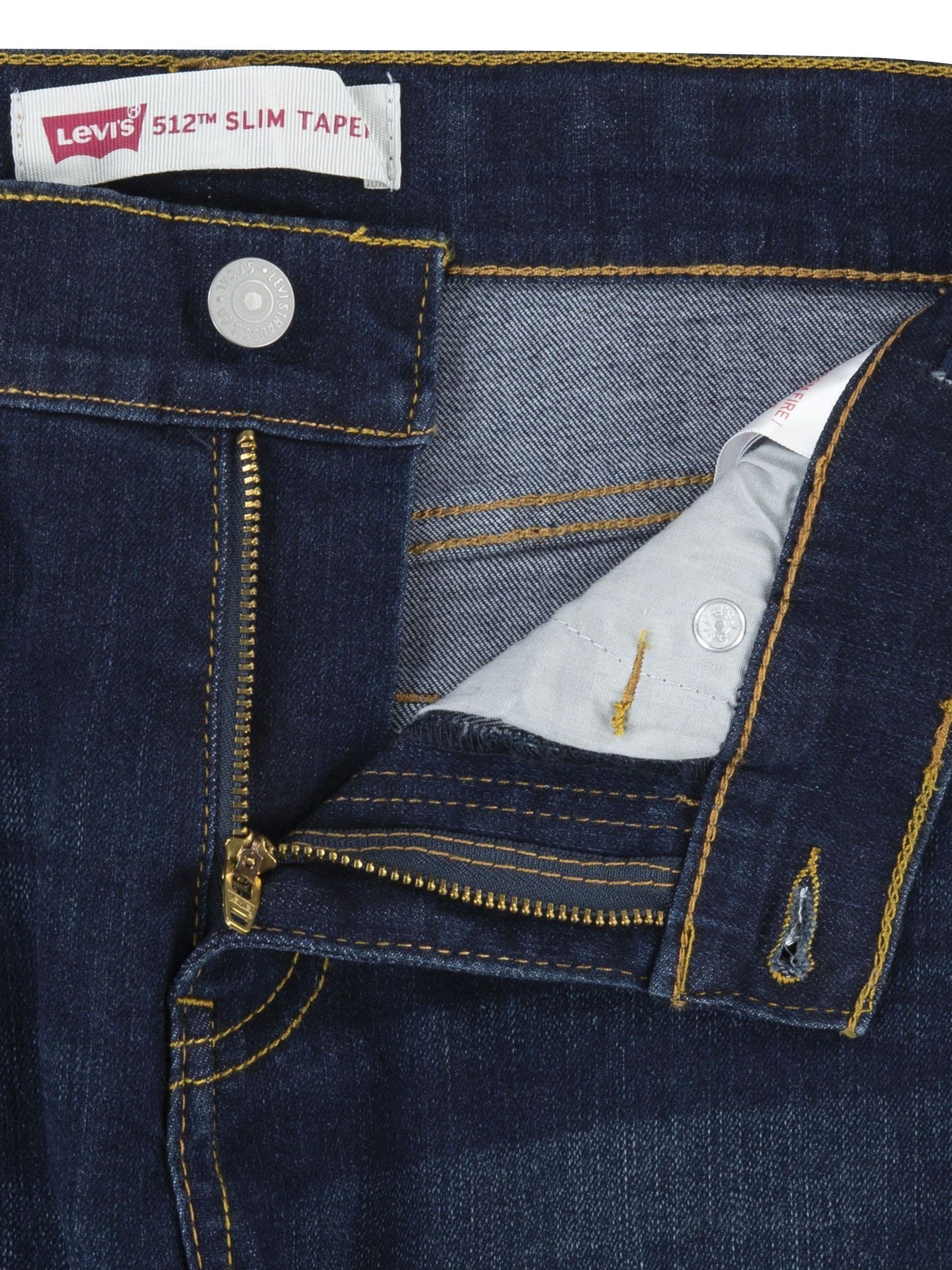 Levi's® 512™ slim-fit jeans met taps toelopende pijpen