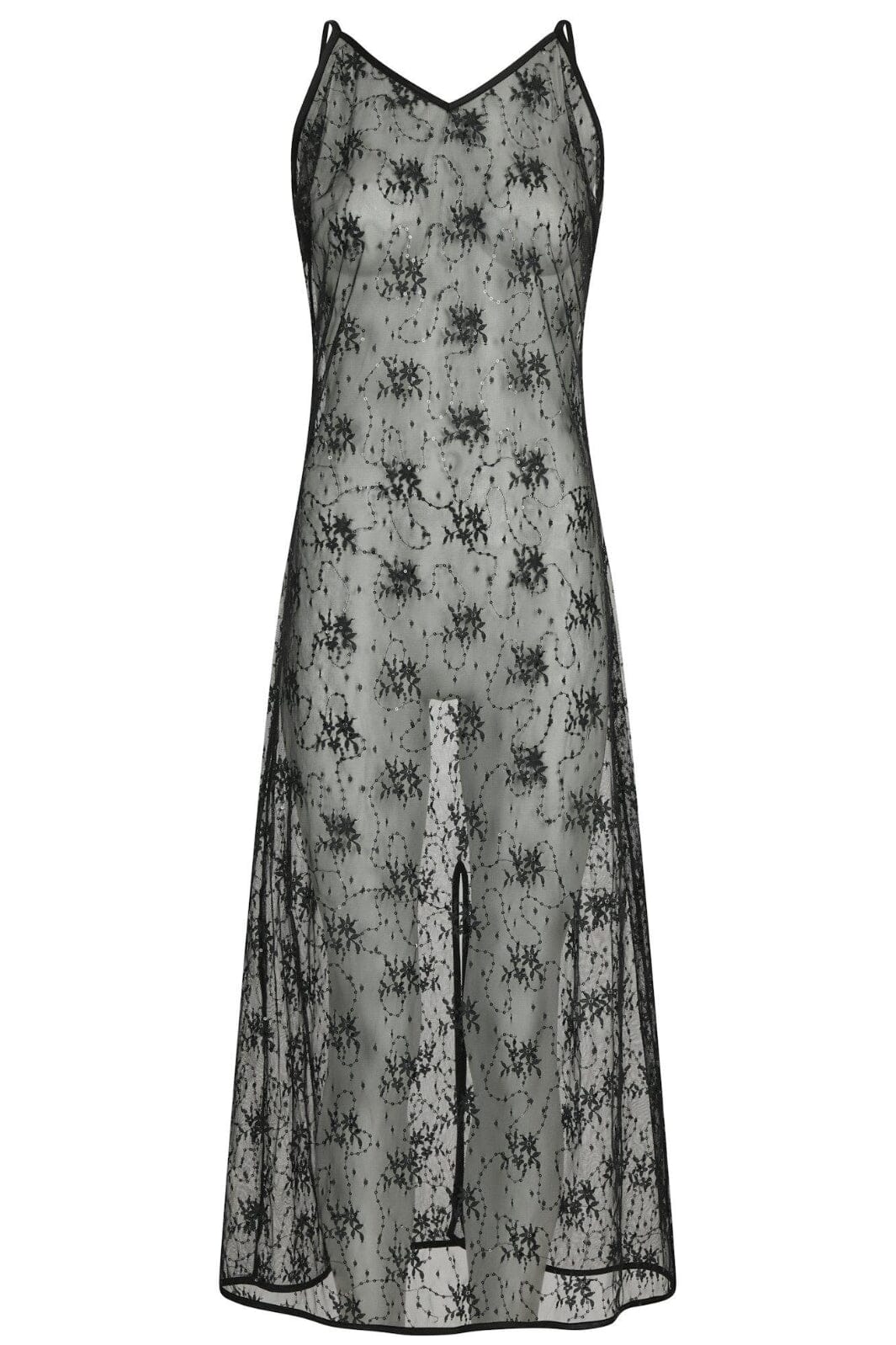 Neo Noir Tarzana Lace Sequins Dress 162250