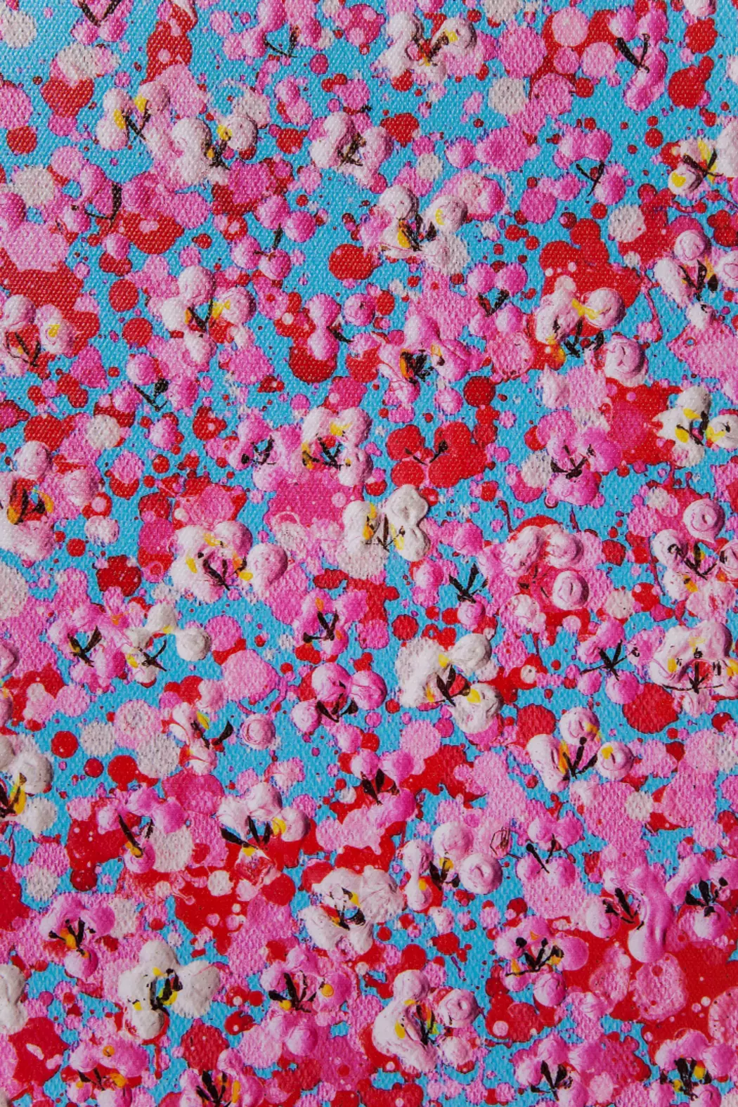 Wandbild 120 x 160 cm Flower Boat