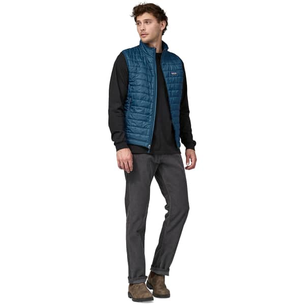 Doudoune randonnée PATAGONIA M'S NANO PUFF VEST LAGOM BLUE
