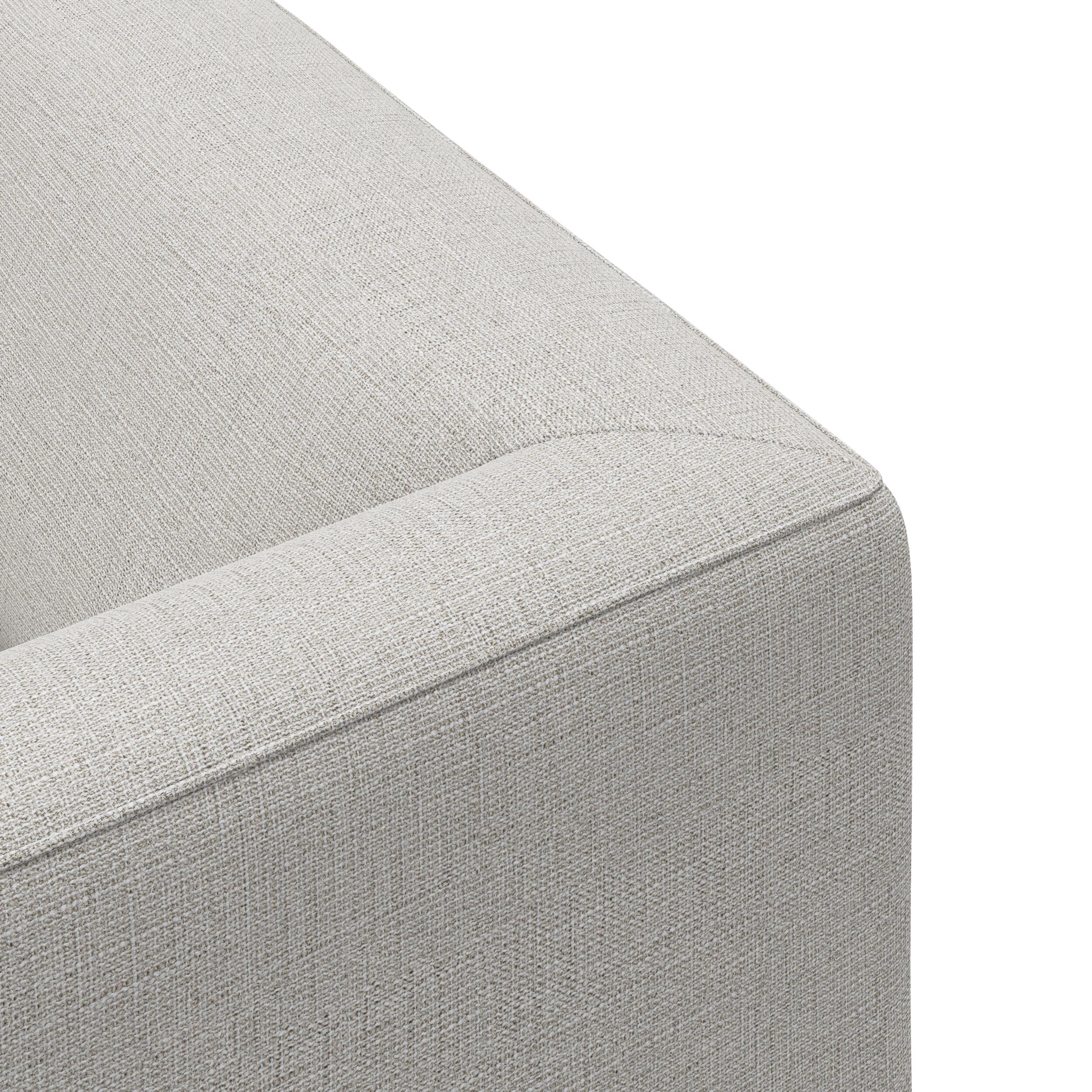 Teron venstrevendt sofa med pufafslutning