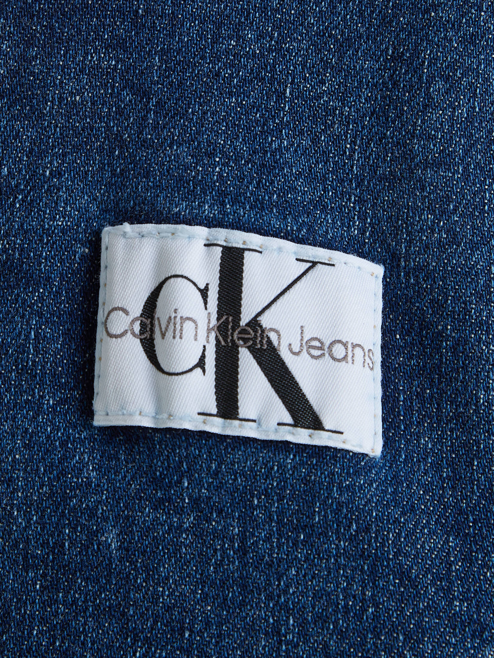 CALVIN KLEIN JEANS| Damen Jeanstop mit Reißverschluss
