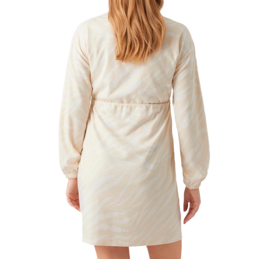 Mamalicious Robe de Grossesse Beige Femme Mamalicious Yates Mary