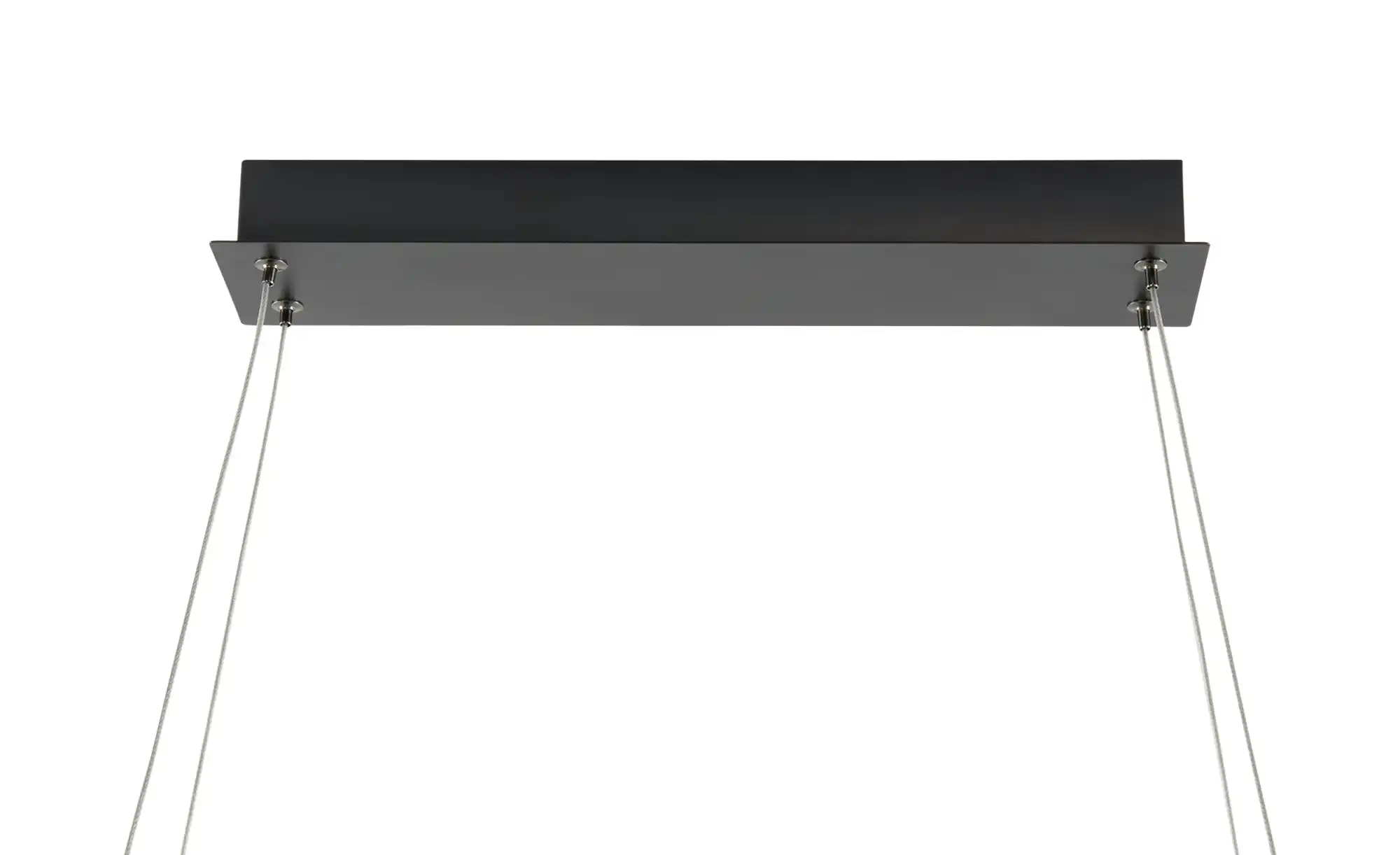 Fischer-Honsel LED-Pendelleuchte, schwarz/blattgold-optik