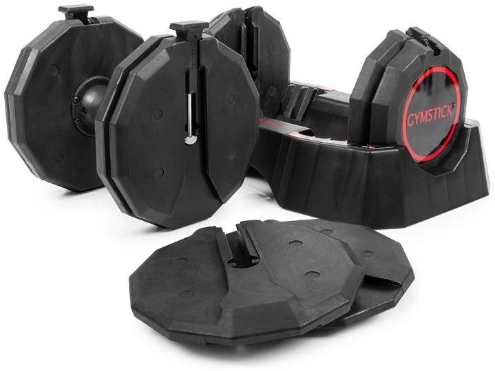 Gymstick Verstellbare Hantel 22.5 kg Kurzhantel-Set