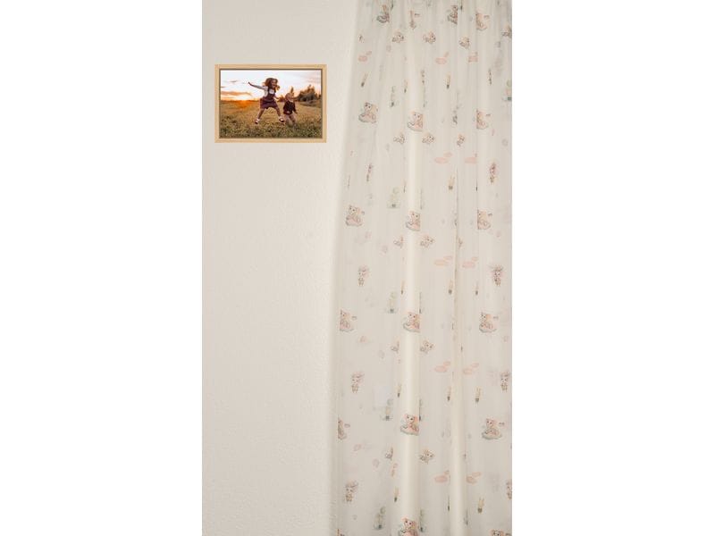 Stotz Decor AG Tagvorhang Mixi mit Faltenband 140 cm x 240 Kindervorhang mit Faltenband