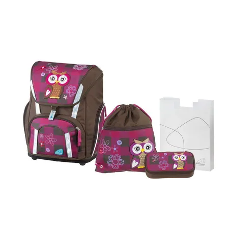 Schneiders Schulranzenset Smart Olivia the Owl, 4-teilig