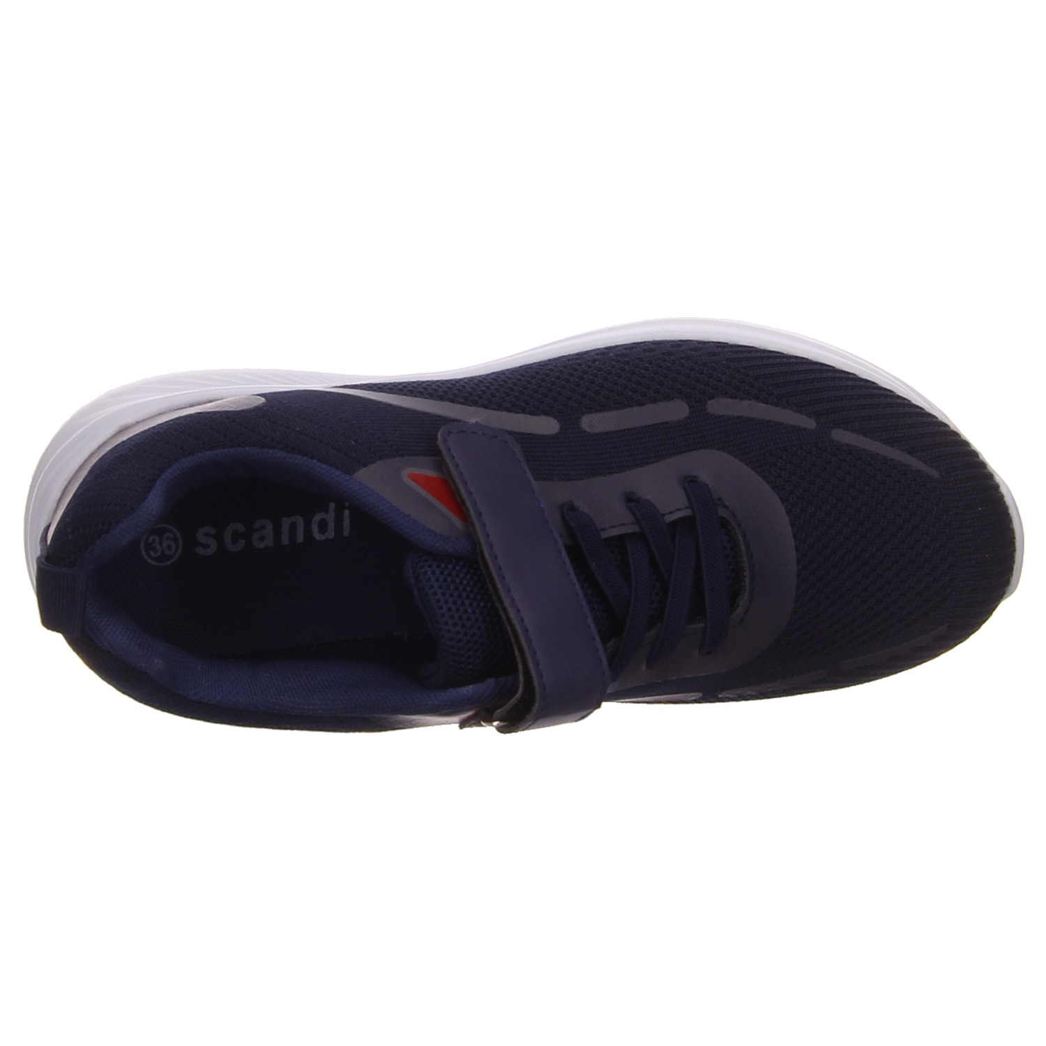 Scandi Sportschuhe dunkelblau blau