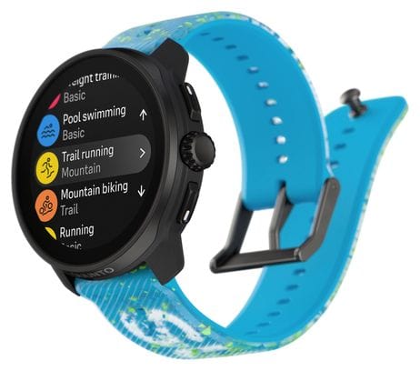 Montre GPS Suunto Race S Power Blue - Turquoise