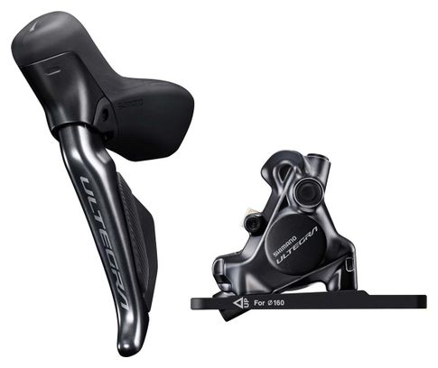 Frein à Disque Complet Avant Shimano Ultegra ST-R8170 Hydraulique 12v 1000mm Versions J-Kit (sans disque)