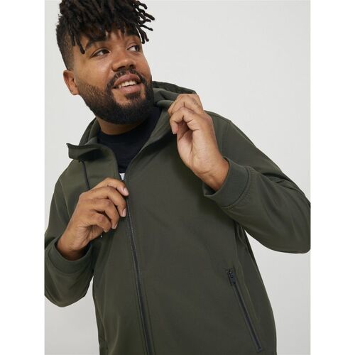 Jack & Jones - 12236331 JJEBASIC SOFTSHEL-ROSIN Verde