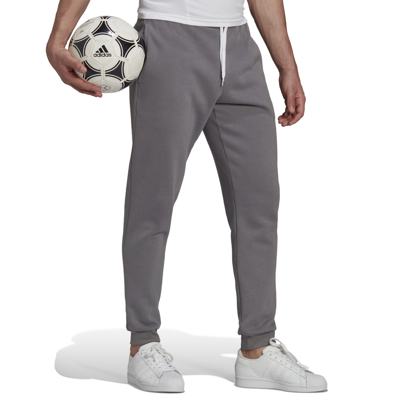 adidas Entrada 22 Sweat Hoodie Trainingspak Grijs Wit