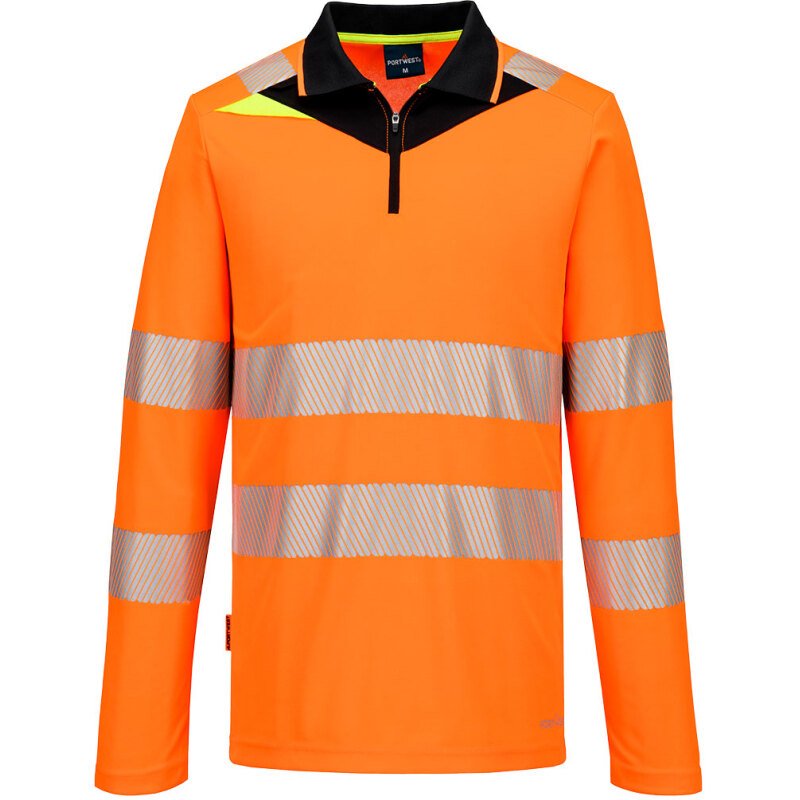 Portwest DX419 Polo manches longues HV DX4