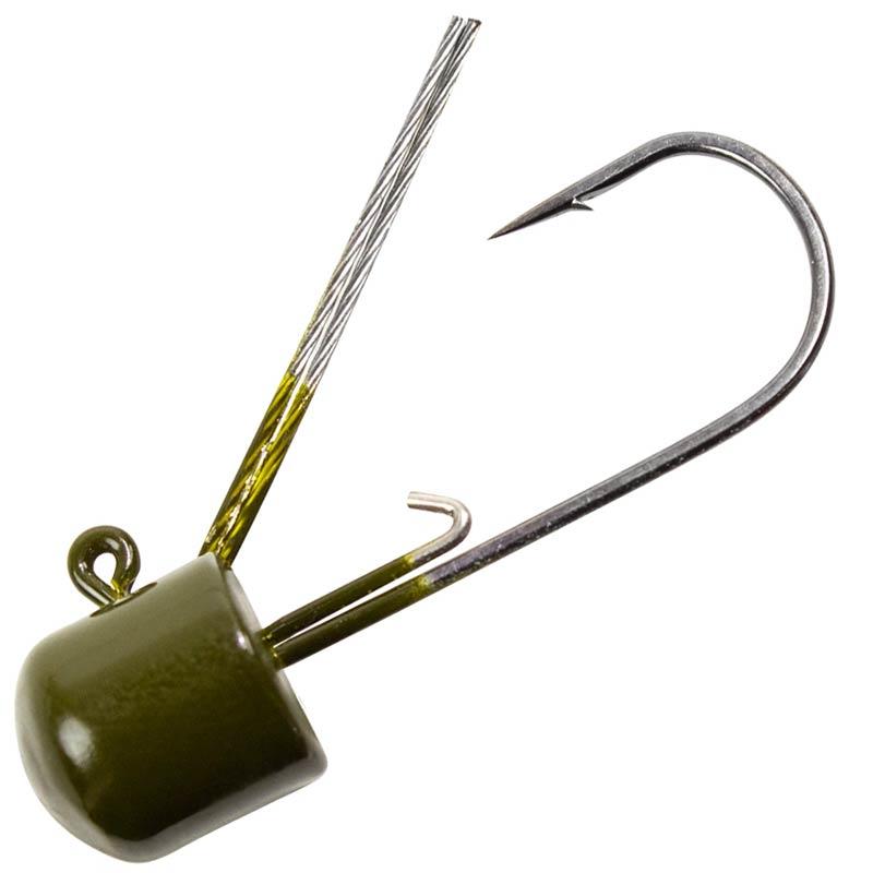 Tête Plombée Lunker Hunt Weedless Mushroon Head - Par 2