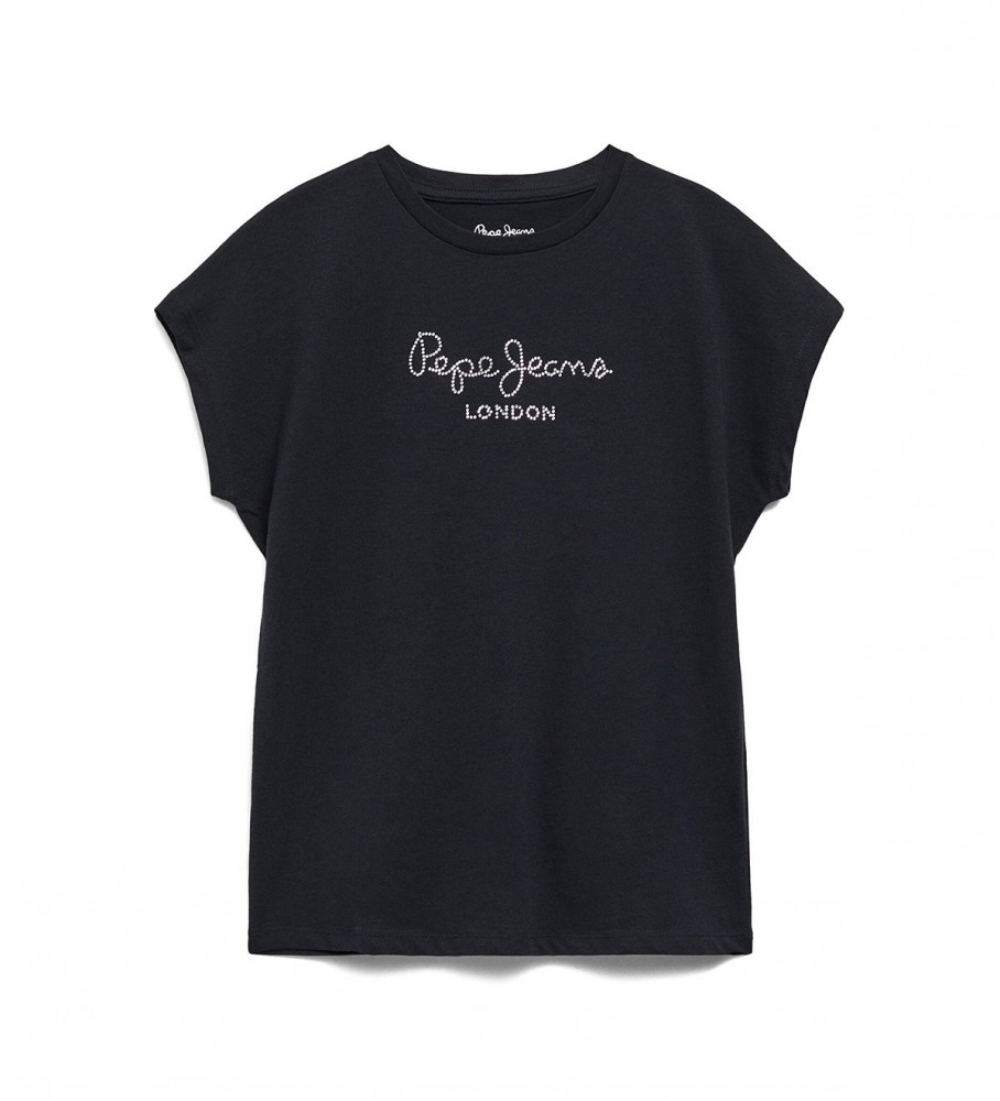 Camiseta Pepe Jeans Nuria, preta
