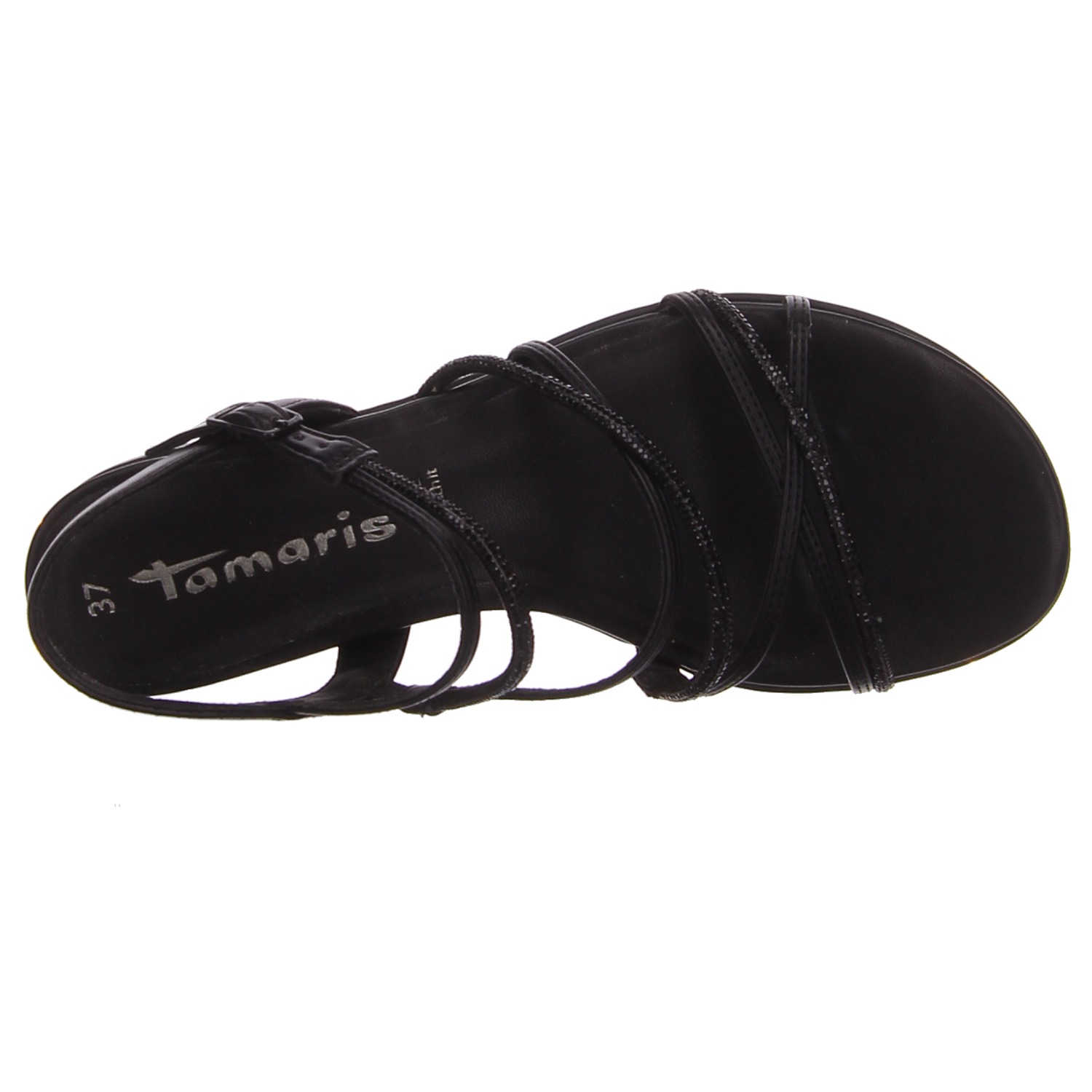 Tamaris Damen Sandalette schwarz