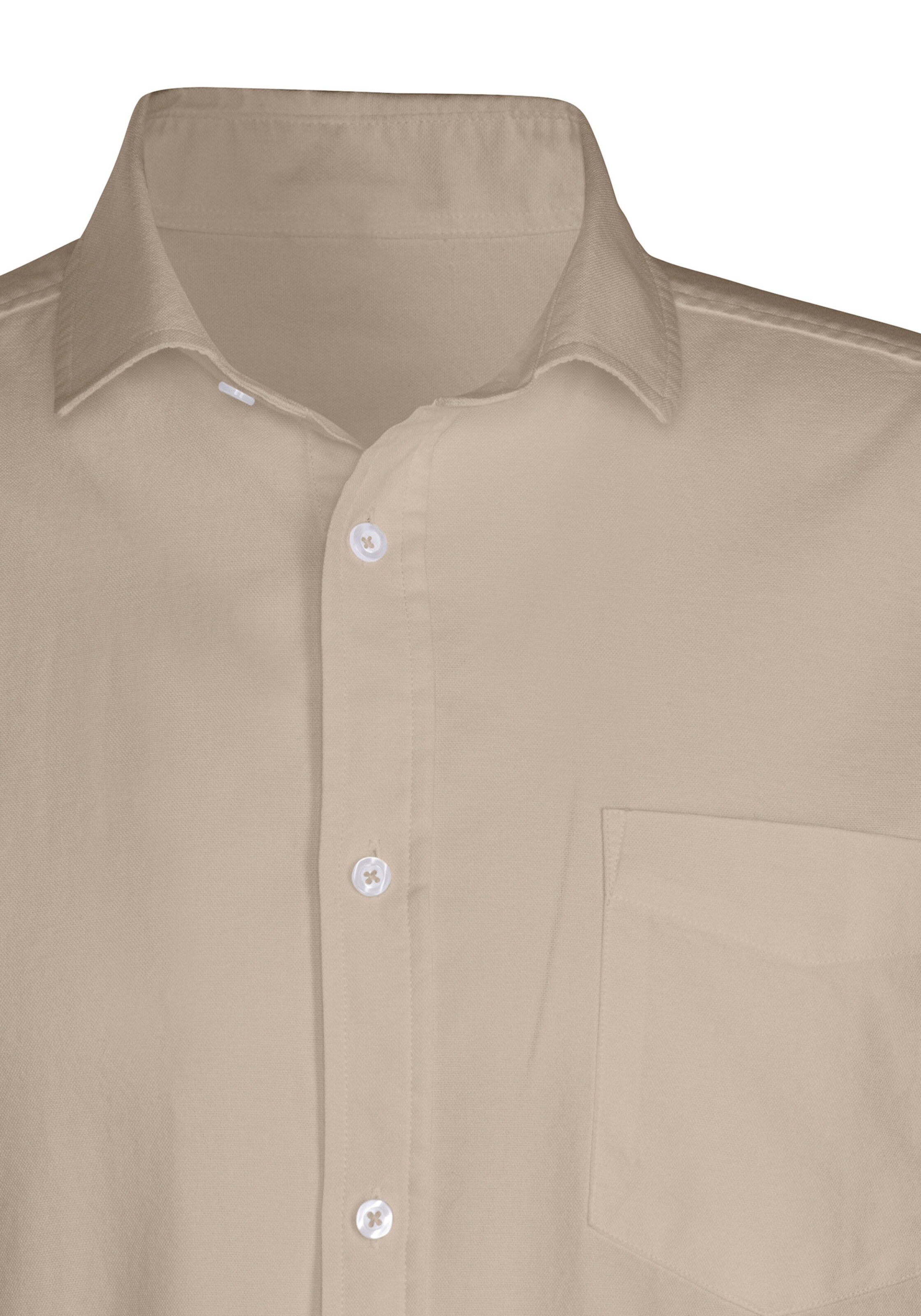 H.I.S Langarmhemd in beige