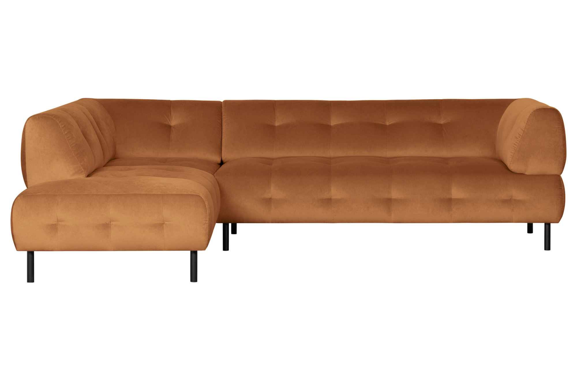 Hoekbank Lloyd links gewassen fluweel Hoekbank links gewassen fluweel Lloyd - Cinnamon