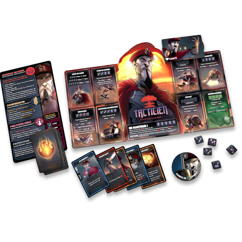 Dice Throne - Saison 2 - Tacticien vs Chasseresse