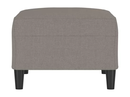 Repose-pied Taupe 70x55x41 cm Tissu