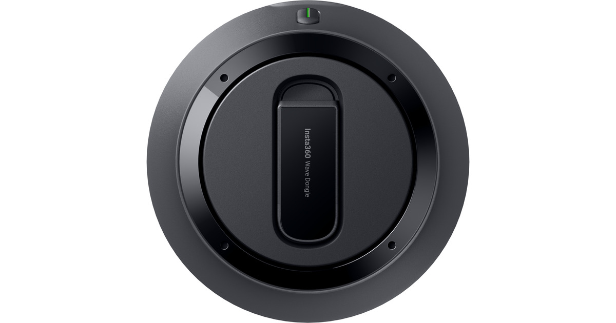 Insta360Wave Professional Speakerphone met AI Recording Suite  (Zwart)