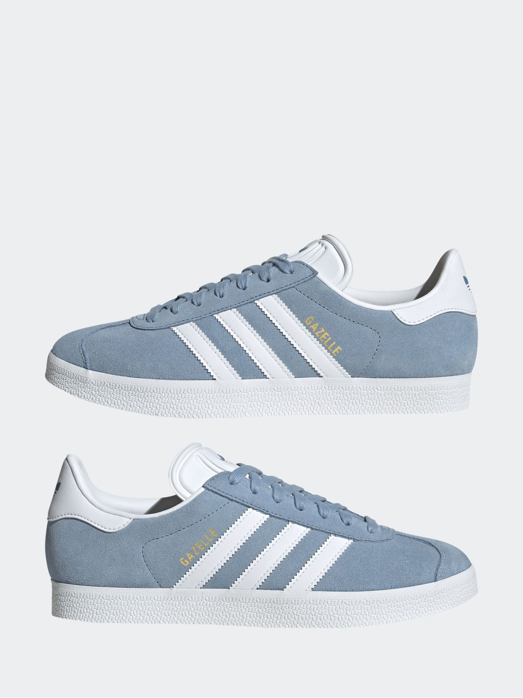 Blauw chroom - adidas Originals - Gazelle sneakers