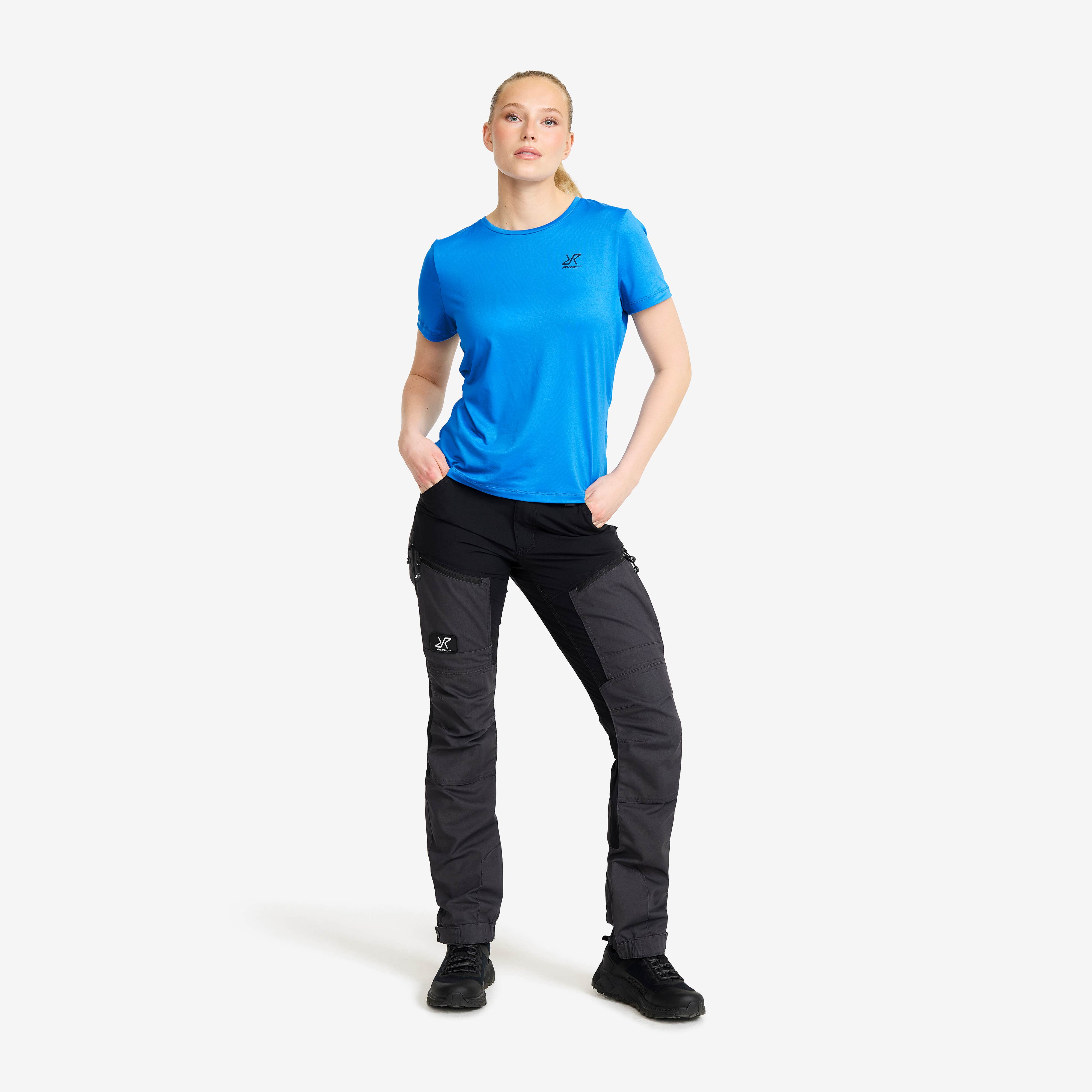 Mission T-shirt Dame French Blue