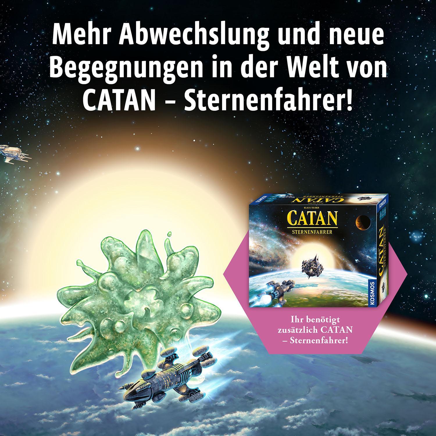 Spiele-Erweiterung CATAN-STERNENFAHRER - NEUE BEGEGNUNGEN in bunt