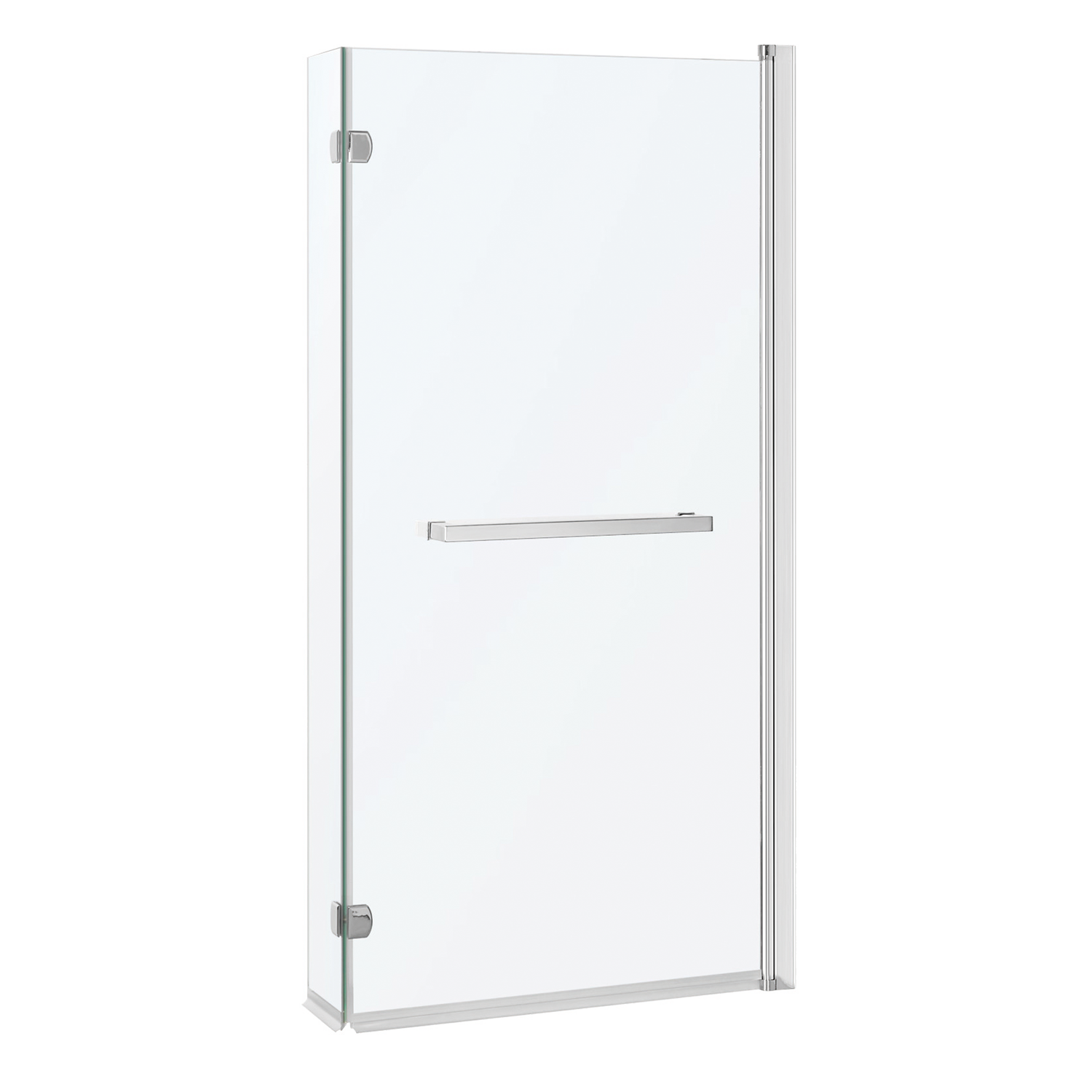 Kerra Crystal 21 badwand 150x82cm chroom
