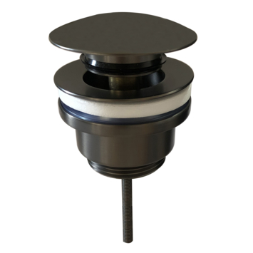 Marho MatchU clickwaste afvoerplug gun metal