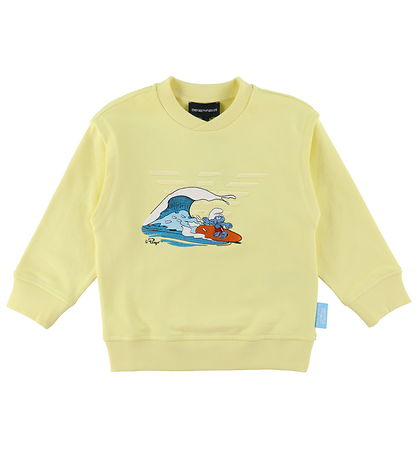 Emporio Armani Sweatshirt - Banana Mädchen m. Schlumpf